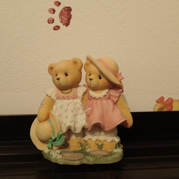 Cherished Teddies Fay and Arlene "Thanks for Always Being By My Side" - Picture 1 of 3